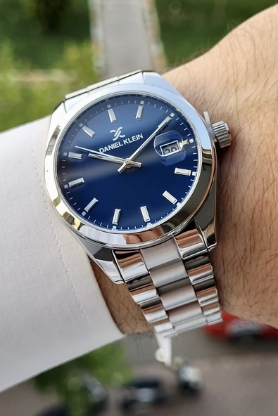 Daniel Klein DKISTE210 Lacivert Renk Takvimli Erkek Kol Saati ürün görseli 1