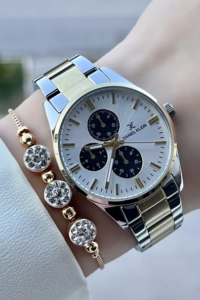 Daniel Klein DKISTE413 Kadın Kol Saati ve Hediye Bileklik ürün görseli 1