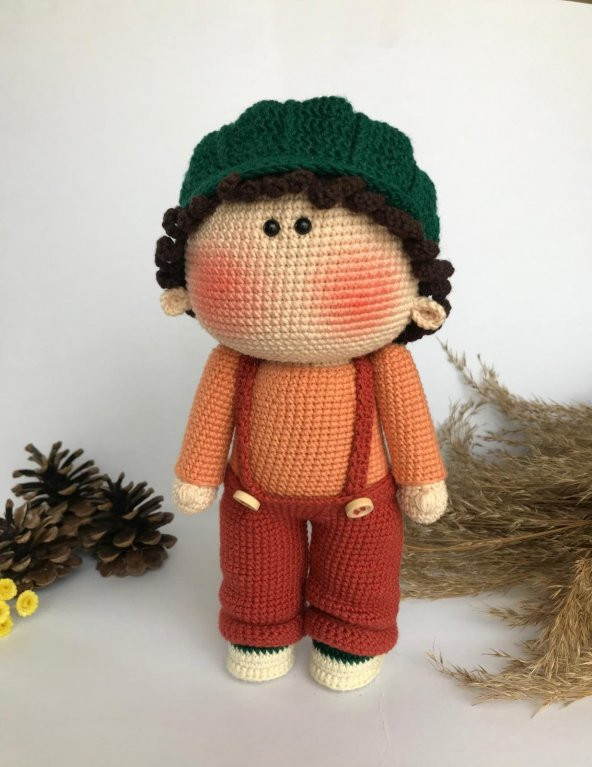 Gilbert Bebek Amigurumi Organik Oyuncak - 1
