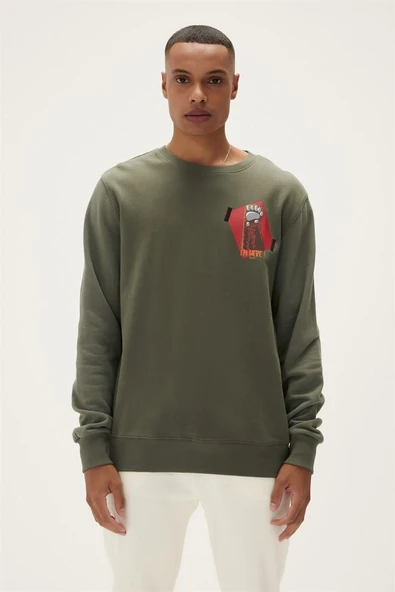 Bad Bear 22.02.12.016-C123 Here Erkek Sweatshirt