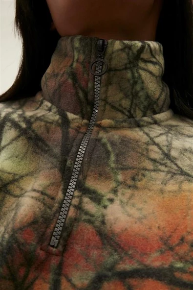 Bad Bear 21.04.21.001-C70 Equinox Full Zip Kadın Polar - Resim 5