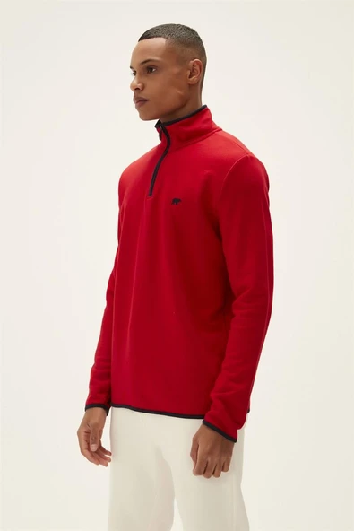 Bad Bear 21.02.12.029-C54 Backup Half-Zip Erkek Sweatshirt - 2