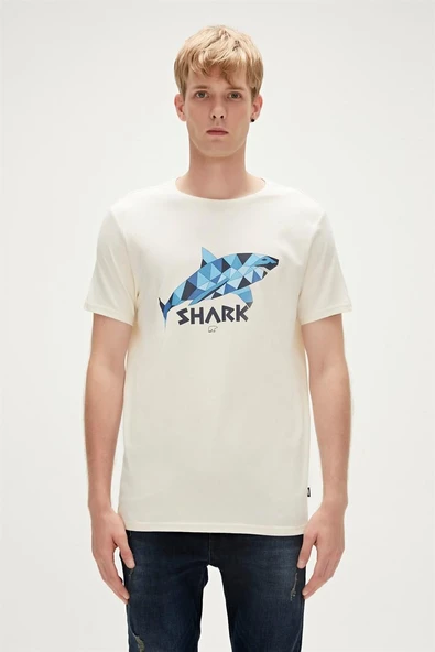 Bad Bear 23.01.07.024-C04 Shark Erkek T-Shirt
