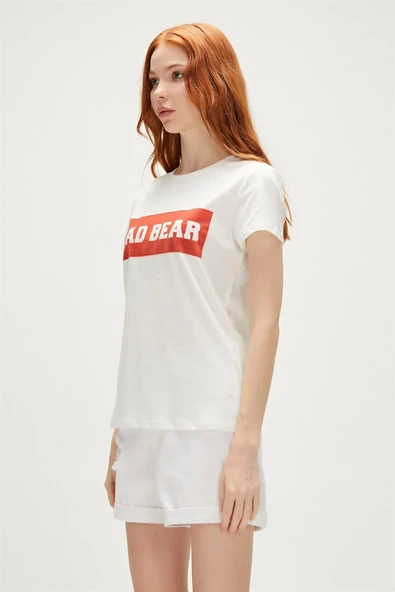 Bad Bear 23.03.07.009-C04 Flog Kadın Tişört - 2