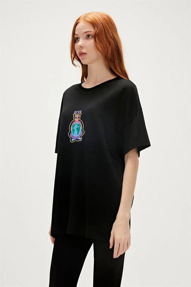 Bad Bear 23.03.07.002-C01 Re-Save Kadın Tişört - 2