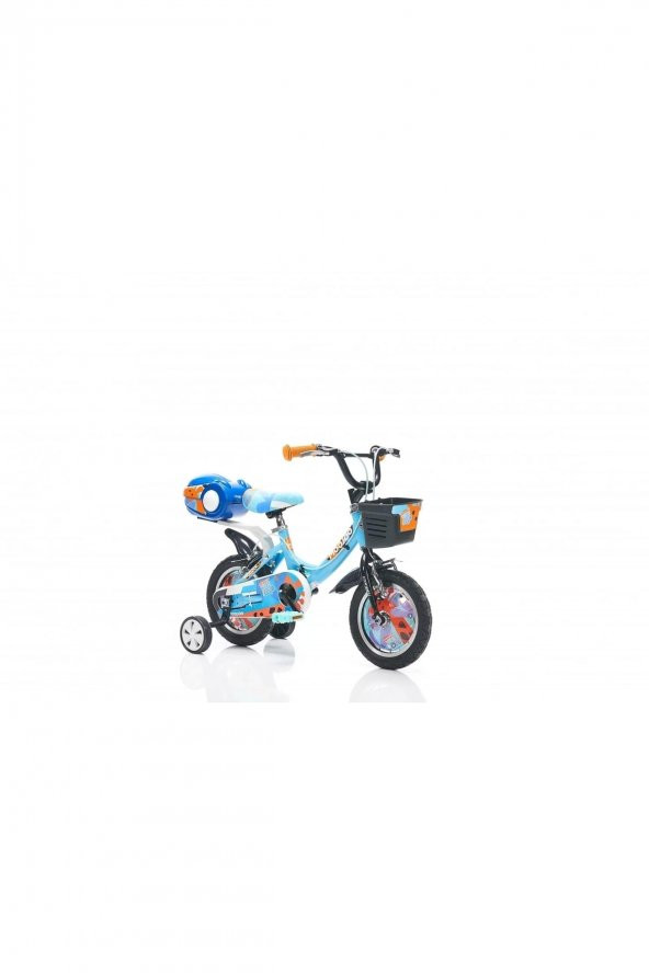Moojoo 12 Jant Çocuk Bisikleti - Mavi-beyaz