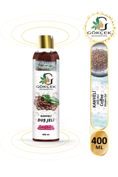 Kahveli Duş Jeli 400 ML (SLS-SLES-Alkol-Paraben İçermez)