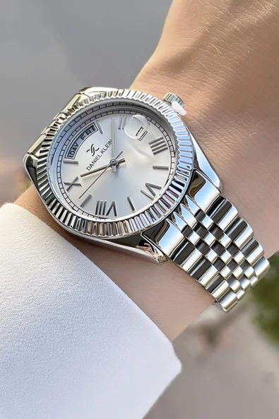 Daniel Klein DK1ISTE517 Takvim ve Gün Fonksiyonlu Kadın Kol Saati - Resim 2