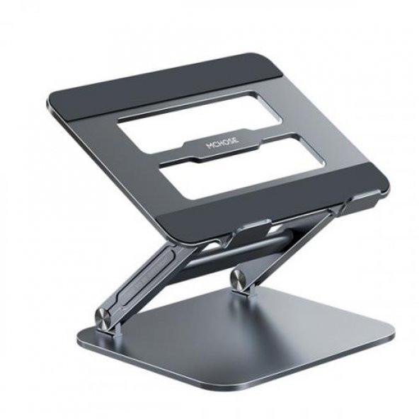 Coofbe Alüminyum Katlanabilir Taşınabilir Yükseklik Ayarlı Notebook Standı Tablet Standı Masası - 7