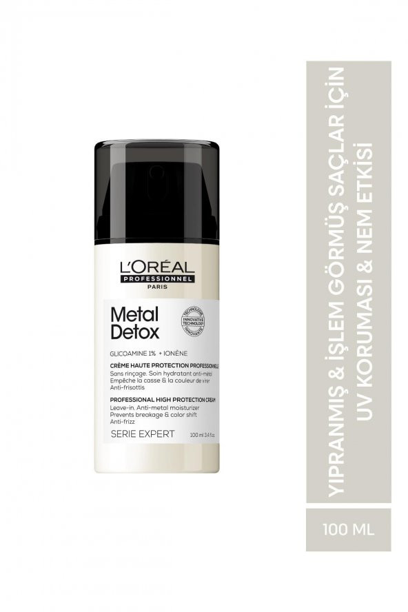Loreal Professionnel Serie Expert Metal Detox Yüksek Korumalı Krem 100 Ml