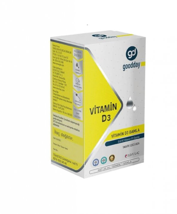 Goodday Vitamin D3 Damla 20 ml