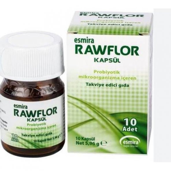 Rawflor 10 Kapsül-10 Adet