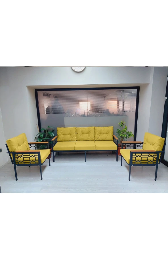 adımshops Balkon-bahçe-kafe Çay Seti Koltuk Oturma Takımı-oturma Grubu ÇSTAKIMLAZER
