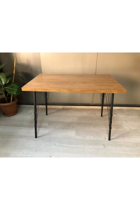 adımshops Kalınlaştırmalı Bahçe,yemek Masası,balkon Masası, Masa Takımı 70x110cm