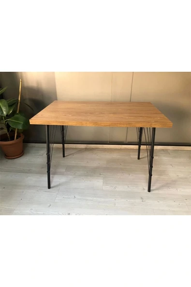 adımshops Kalınlaştırmalı Bahçe,yemek Masası,balkon Masası, Masa Takımı 70x110cm ürün görseli