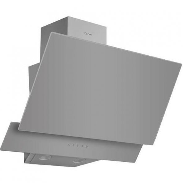 FERRE D031 ÇİFT CAMLI DOK. 60 CM GRİ DAVLUMBAZ
