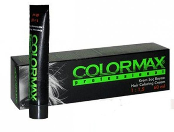 Colormax Tüp Boya 7.3 Fındık Kabuğu x 4 Adet + Sıvı Oksidan 4 Adet