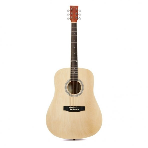 Sx SD104 Akustik Gitar (KILIF+PENA)