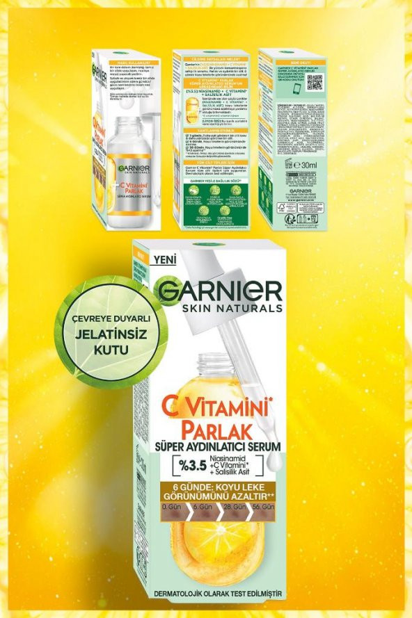 Garnier C Vitamini Parlak Süper Aydınlatıcı Serum 30ml - 5