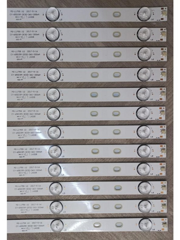 MS-L1759 V2, SUNNY SN65LEDA88-G/0227, Axen AX65LEDA88-G/0227 LED BAR - Resim 2