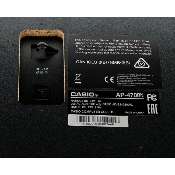 Casio AP-470 Gülağacı Dijital Piyano (TABURE+KULAKLIK) - 7