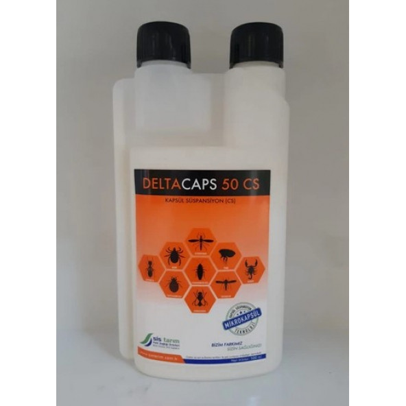 DELTACAPS 50CS GENEL BÖCEK İLACI 500 ML