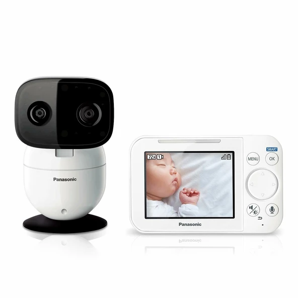 Panasonic Bebek Monitörü Kameralı ve Sesli - KX-HN4101W Beyaz
