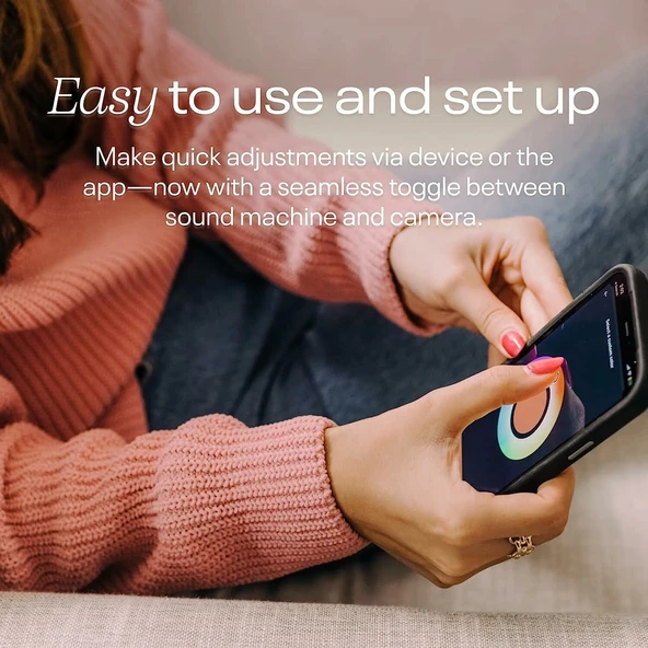 Nanit Ses ve Işık Akıllı Bebek Gece Lambası ve Ses Makinesi - 3