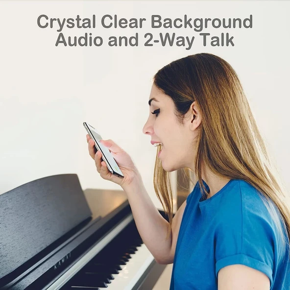 Sense-U HD Video Bebek Monitörü 1080P HD, FSA ve HSA'ya Uygun - 3