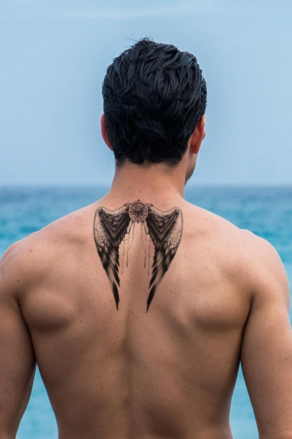 Wings Geçici Kanat Dövmesi Unisex