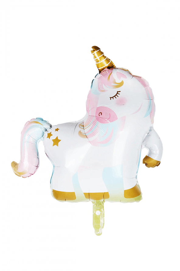 Uyuyan Unicorn Büyük Boy Balon 70 cm