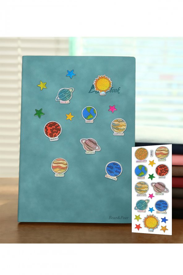 Güneş Sistemi Gezegen ve Yıldızlar Eğitici Sticker Seti