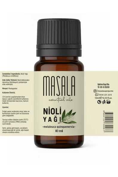 Saf Niaouli Yağı 10 ml. Nioli (Niaouli Oil) x 3 adet - Resim 2