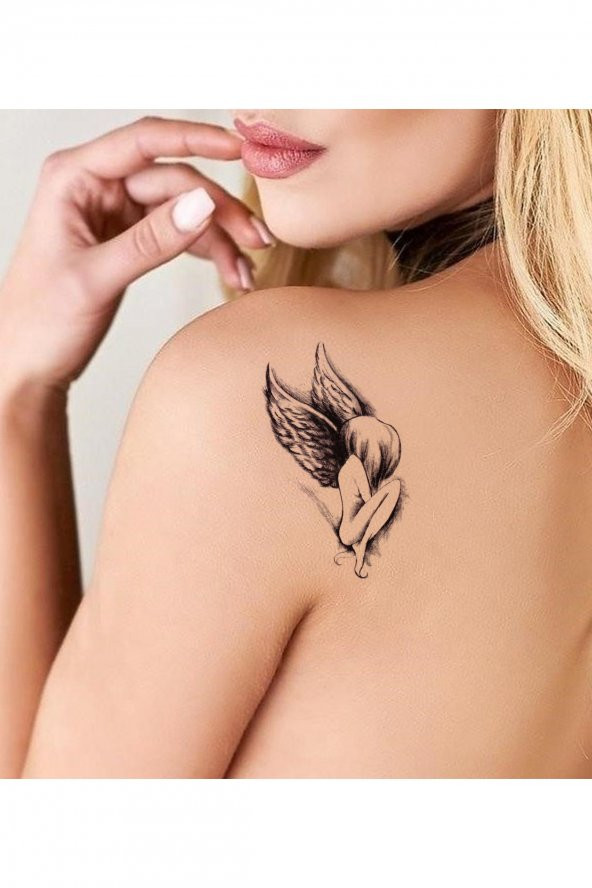 Angel Mini Boy Geçici Dövme