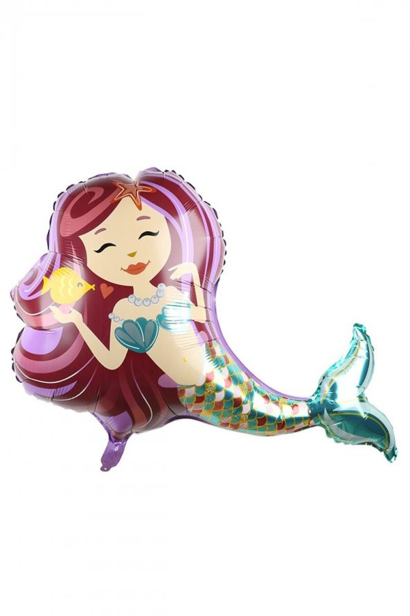 Mermaid Deniz Kızı Balon