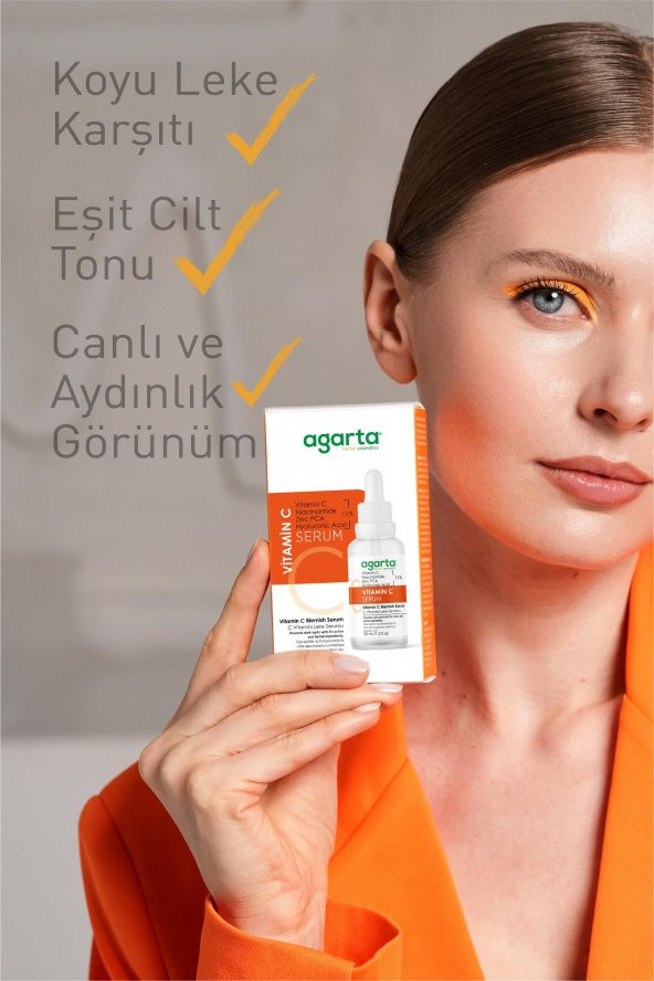 C Vitamini Serum Aydınlatıcı Koyu Leke Karşıtı (3,5 Vitamin C, Niacinamide, Zinc PCA) - 2