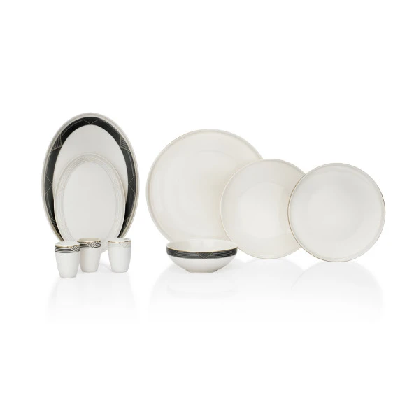 Schafer Adel Line Yemek Takımı 56 Parça-Gold - 11