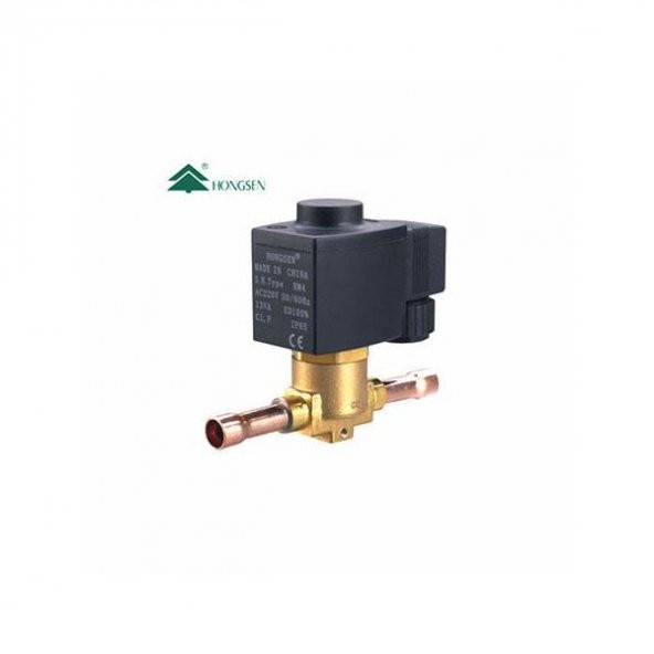 Hongsen 1028-2 1/4 Kaynaklı Solenoid Valf ( Bobin Dahil )
