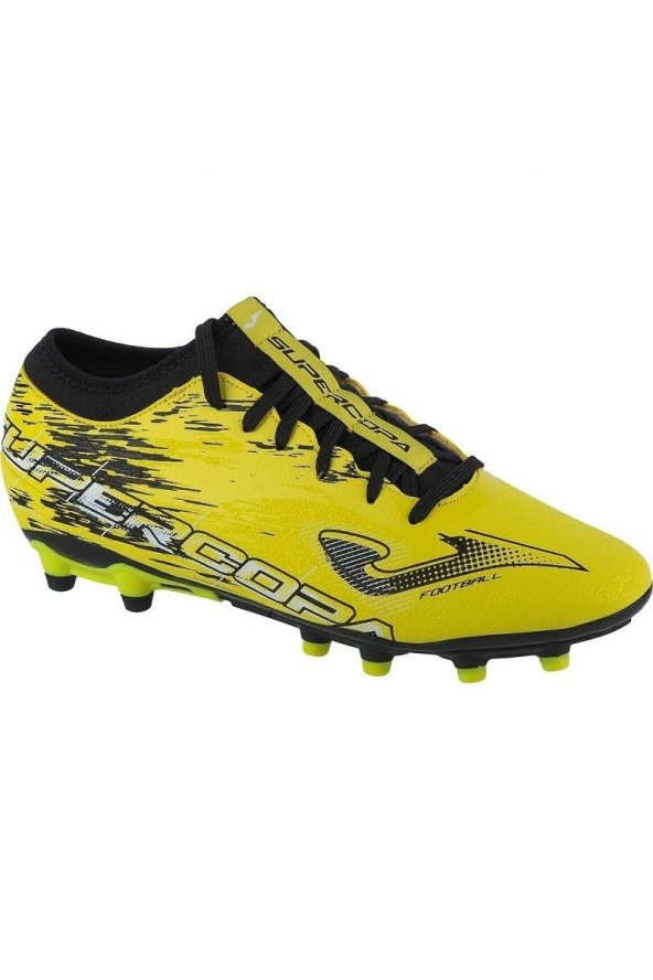 Joma Supercope  Erkek Krampon Lemon Fluor  Black Fırm Ground Supw2309