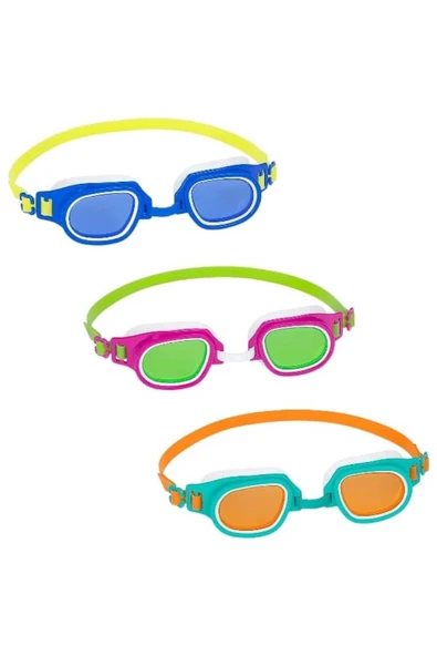 7-15 Yaş Çocuk Yüzücü Gözlüğü Vakumlu Uv Korumalı Darbeye Dayanıklı Deniz Gözlüğü - 8