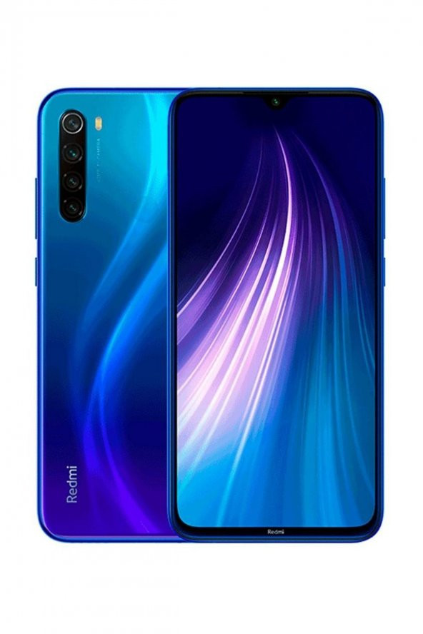 Xiaomi Redmi Note 8 4GB Ram 64GB Mavi (Xiaomi Türkiye Garantili) - 1