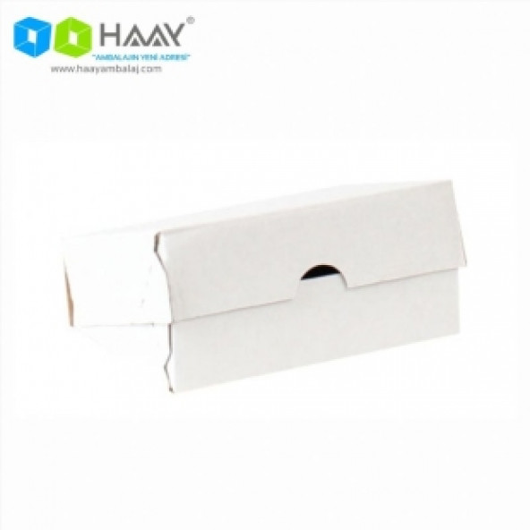 HAAY AMBALAJ 14x10x4cm Beyaz E-ticaret Kargo Kutusu (25 Adet)