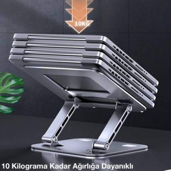 Coofbe Coofbe Yeni Nesil Taşınabilir Yükseklik Ayarlı Dizüstü Laptop Notebook Standı - 5