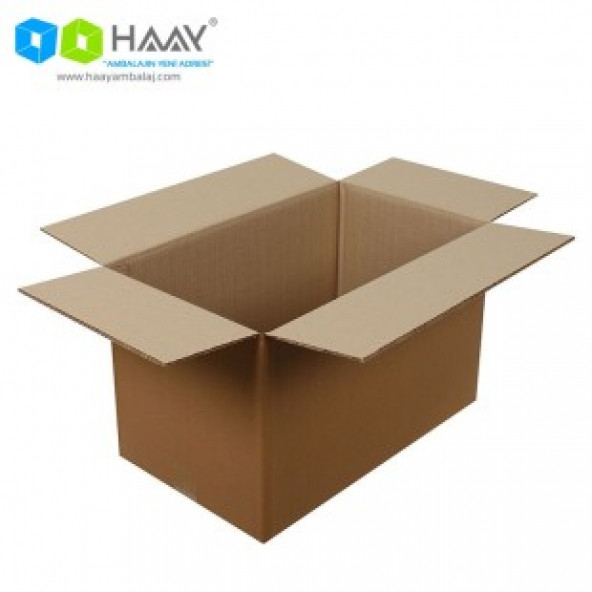 HAAY AMBALAJ 50x30x30 cm Çift Oluklu Koli (5 ADET)