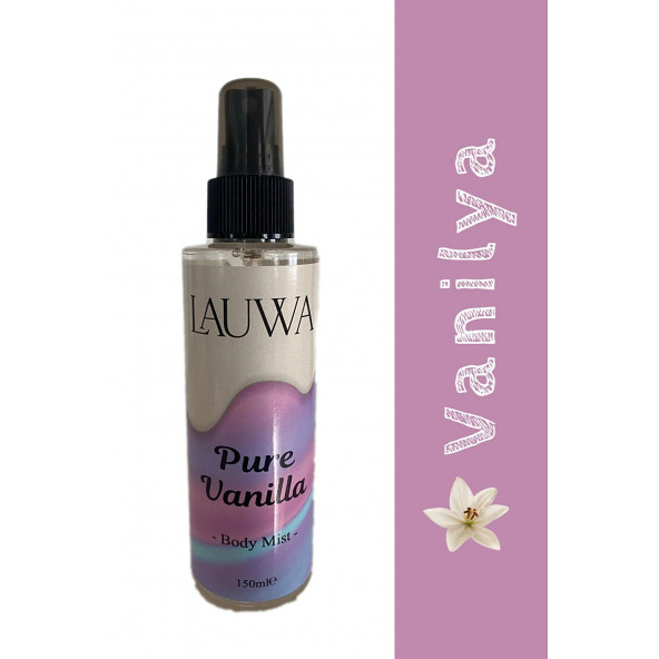 LAUWA PURE VANİLYA VÜCUT SPREYİ-body mist 150 ml