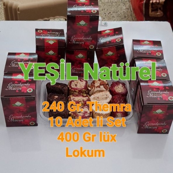 Themra 240 gr 9 Adet Hediyeli Lüx Lokum 400 Gr