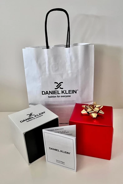 Daniel Klein DKISTE146 Kadranı Lacivert Rose Gümüş Renk Kesme Camlı Kadın Kol Saati ve Bileklik - 6