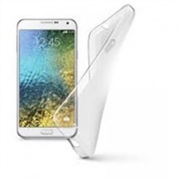 Cellularline Samsung Galaxy E7 Silikon Mat Kapak