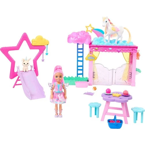 Barbie A Touch Of Magic Chelsea ve Pegasus HNT67 Lisanslı Ürün