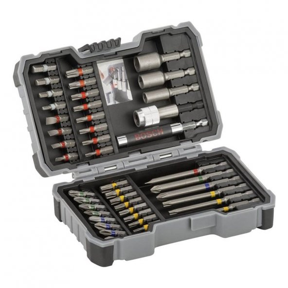 Bosch 43 Parça Profesyonel Aksesuar ve Vidalama Seti - 2
